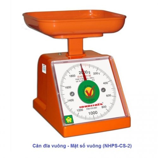  Cân nhựa Nhơn Hòa 2Kg (NHPS-CS-2)
