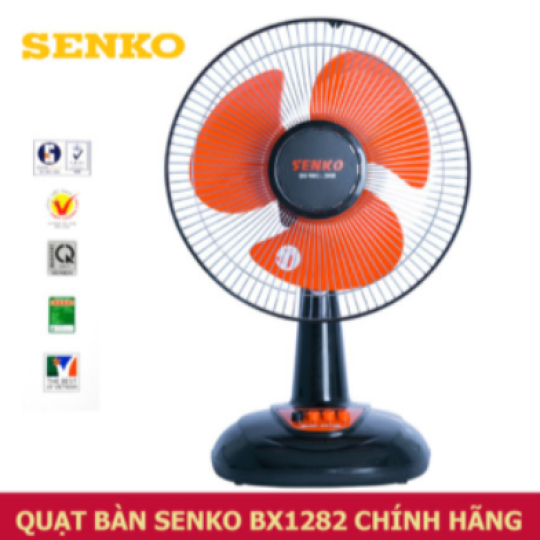Quạt bàn B3 mạ Crom Senko BX1282 / BX1212