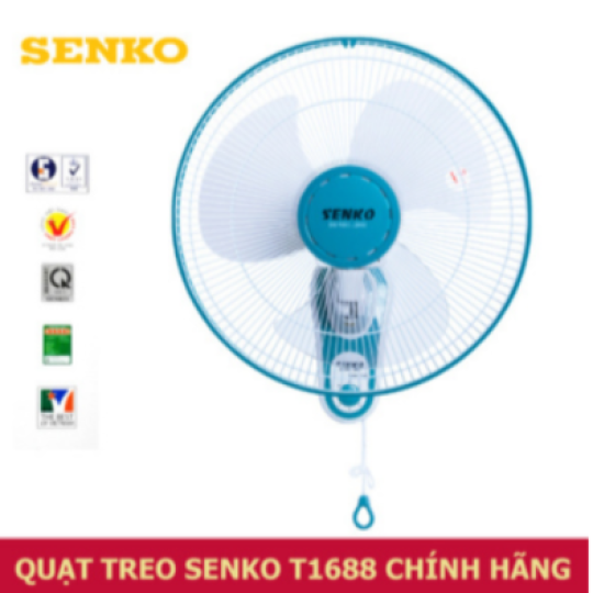 Quạt treo tường 1 dây SenKo T1688/ T1680