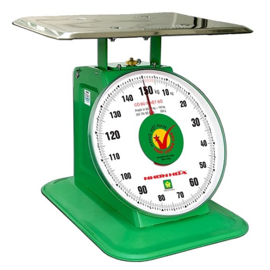 Cân đồng hồ Nhơn Hòa 150kg mặt số 12 inches (NHS-150)