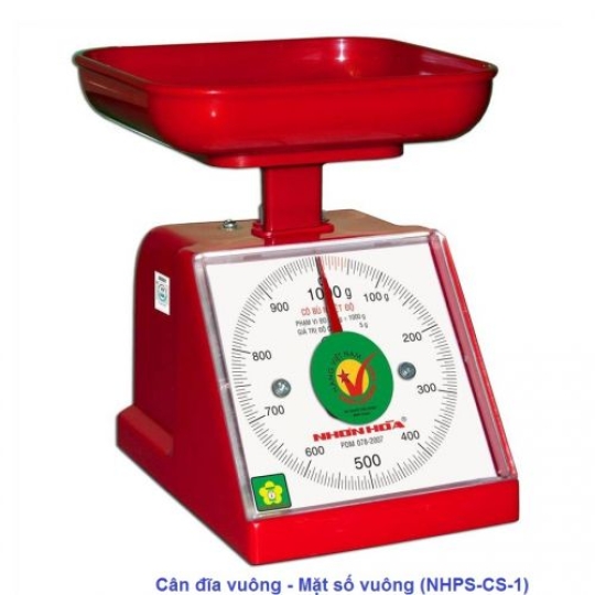 Cân nhựa Nhơn Hòa 1kg (NHPS-CS-1)